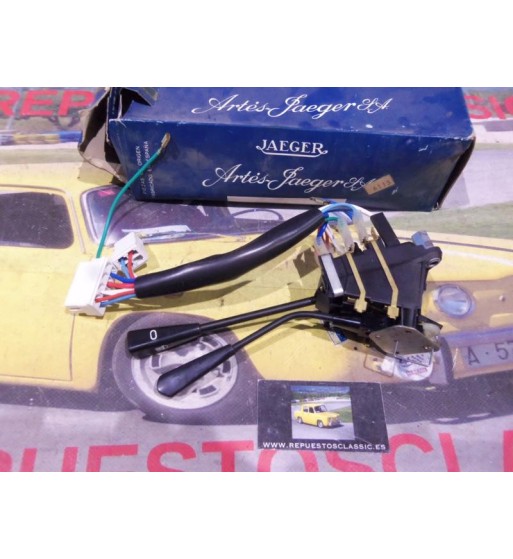6115 JAEGER MANDO LUCES RENAULT 6, 12 N, 12 S, MANETAS NEGRAS