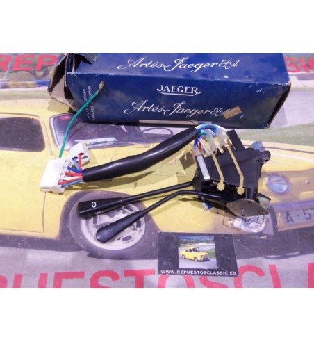 6115 JAEGER MANDO LUCES RENAULT 6, 12 N, 12 S, MANETAS NEGRAS