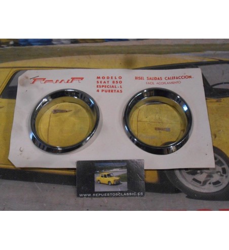 RR135 JUEGO EMBELLECEDORES AIREADORES SEAT 850 ESPECIAL Y LUJO