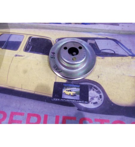 POL07* POLEA BOMBA AGUA SEAT 124, 1430, 131, 132. DIAMETRO 123MM ALTUR