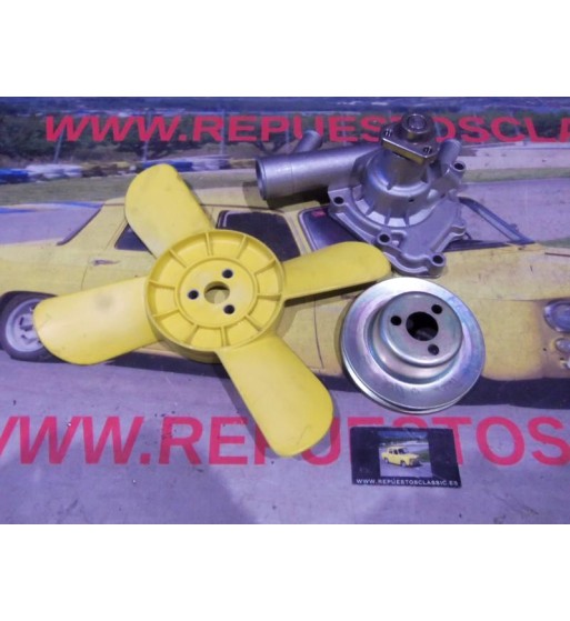 BA022H KIT BOMBA DE AGUA POLEA Y HELICE SEAT 1500 GASOLINA