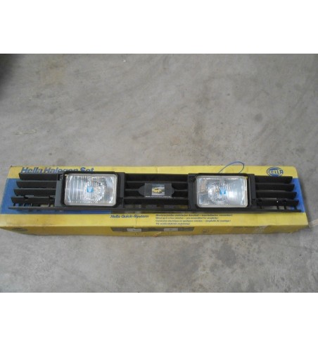 RJ84* P1 REJILLA CON ANTINIEBLAS E INSTALACIÓN FORD FIESTA MK1 HELLA
