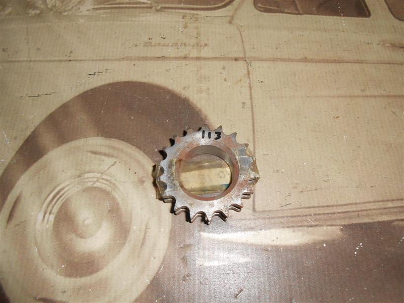 D113 PIÑON DISTRIBUCION CIGÜEÑAL RENAULT 18