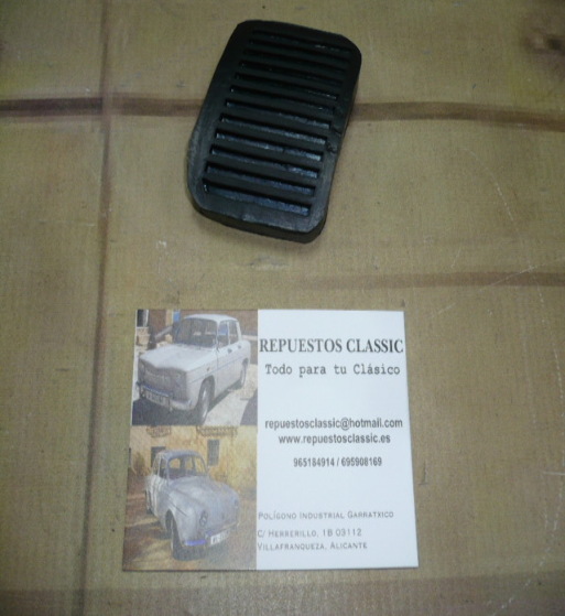 RC4273 GOMA PEDAL FRENO Y EMBRAGUE RENAULT 4
