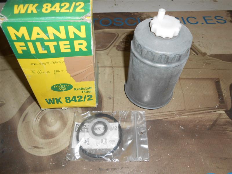 F096 FILTRO GASOIL FIAT TIPO, TEMPRA, DUCATO Y OTROS
