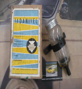 DEPOSITO CRISTAL LIQUIDO FRENOS RENAULT 4CV, 4, 8, 10, DAUPHINE