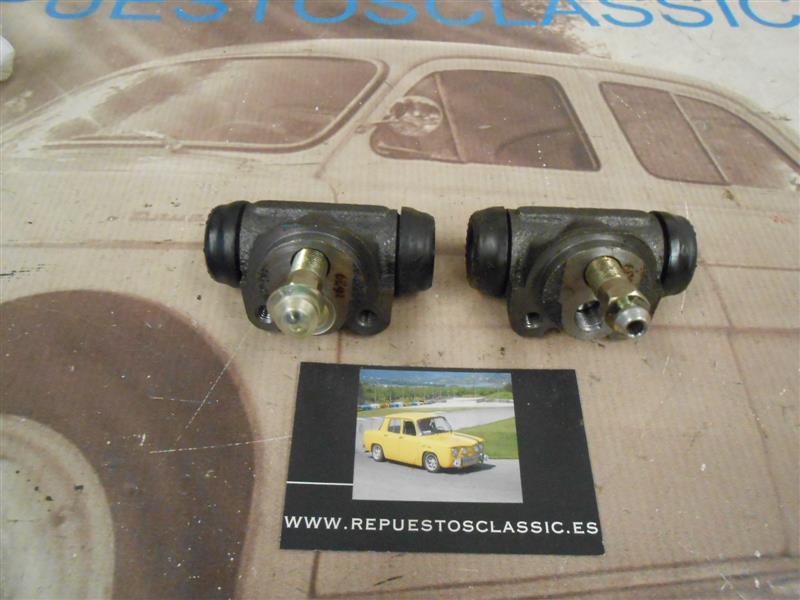 V2350 JUEGO BOMBINES DE FRENO TRASEROS FORD FIESTA 1.300 76>83 MEDIDA 17,5mm