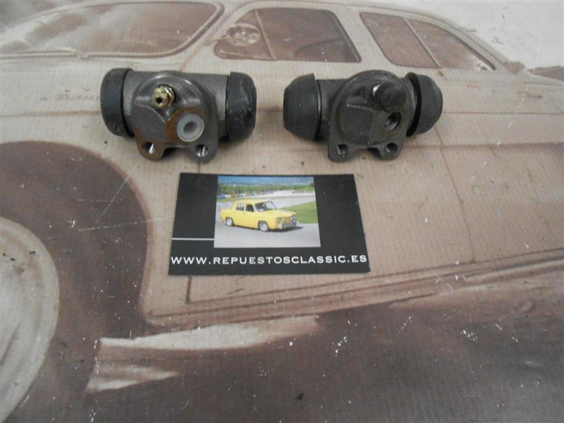 V2362 JUEGO BOMBINES DE FRENO TRASEROS RENAULT 12 S MEDIDA 22 mm
