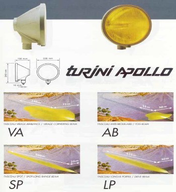 JUEGO ANTINIEBLAS APOLO TURINI
