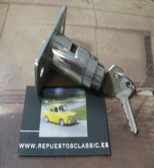 CM11 CERRADURA MALETERO SEAT 1500 CON LLAVES MALETA CUADRADA