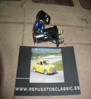 MC4835 INDICADOR CROMADO LUMINOSO AZUL RENAULT 8 TS