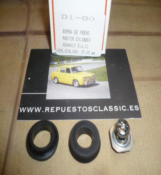 D1-80 NECESER BOMBA FRENO RENAULT 5, 6, 12 19,05 mm VERSION GIRLING