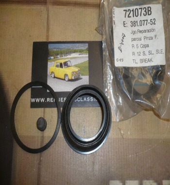 D4-07 NECESER PINZA FRENO RENAULT 5 ALPINE, ALPINE TURBO, 12 48 mm