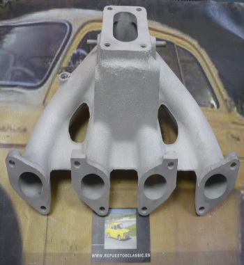 DA09 COLECTOR ADMISION RENAULT 5 ALPINE TURBO. ARENADO, LISTO PARA PINTAR O PULIR