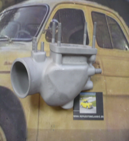 DA11 COLECTOR CARBURADOR RENAULT 5 ALPINE TURBO. ARENADO, LISTO PARA PINTAR O PULIR