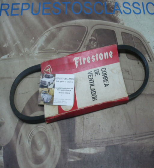 665 CORREA VENTILADOR Y ALTERNADOR SEAT 850 D ESPECIAL