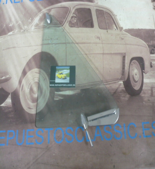 CT22 CRISTAL ABATIBLE TRIANGULAR IZQUIERDO BLANCO SEAT 127 2 PUERTAS