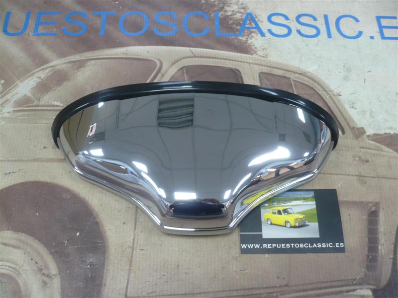 FIF300/1 PILOTO MATRICULA PLÁSTICO SEAT 600 E, L CROMADO ALTA CALIDAD