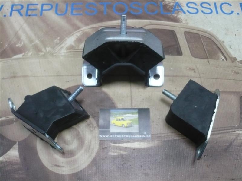 7740605/7/27 KIT SOPORTES MOTOR RENAULT SUPERCINCO GT TURBO, 9 TURBO, 11 TURBO
