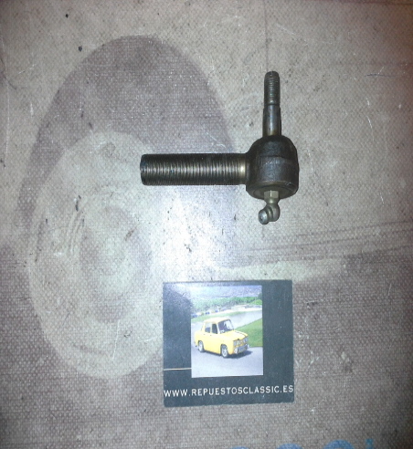 ROT146 ROTULA DIRECCION ROSCA A IZQUIERDA SEAT 600 N CON ENGRASADOR ( CONO 11 )