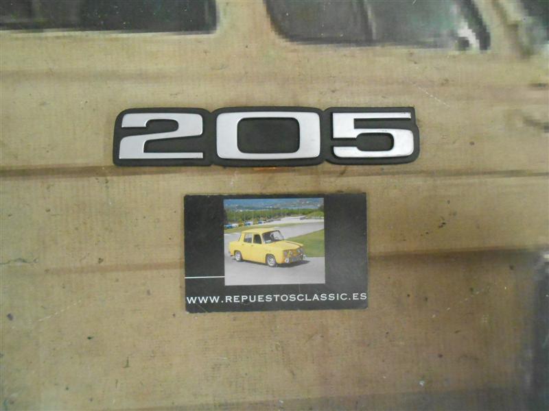 ANA07 ANAGRAMA PEUGEOT 205