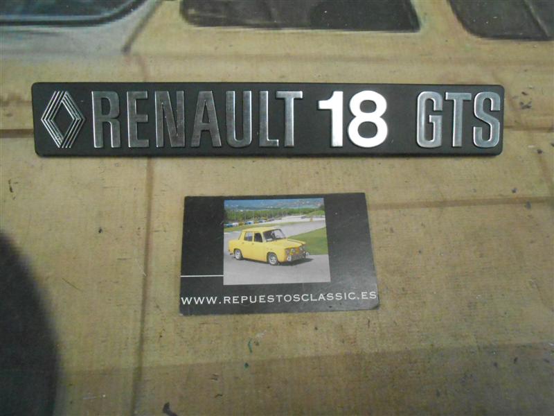 ANA67 ANAGRAMA RENAULT 18 GTS 230x35