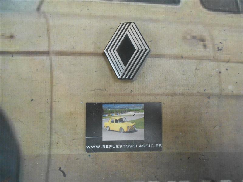 ANA79 ANAGRAMA FRENTE RENAULT 8 2ª SERIE ROMBO 63x50