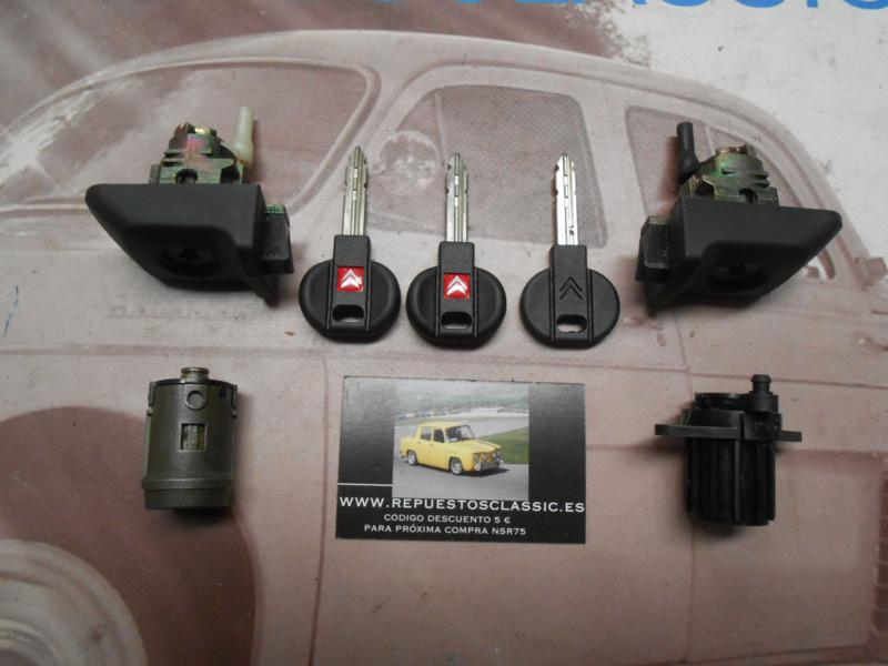 CM39 JUEGO 4 BOMBINES CERRADURA CITROEN XM (89-00) REF. 252051