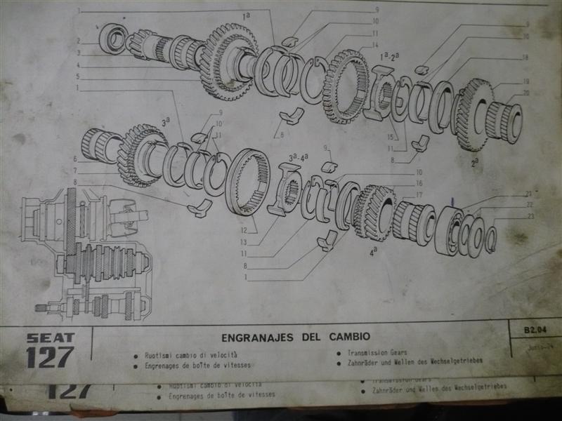 CC184 FIG.04 CASQUILLO PIÑON I VELOCIDAD CAJA SEAT 127 I SERIE
