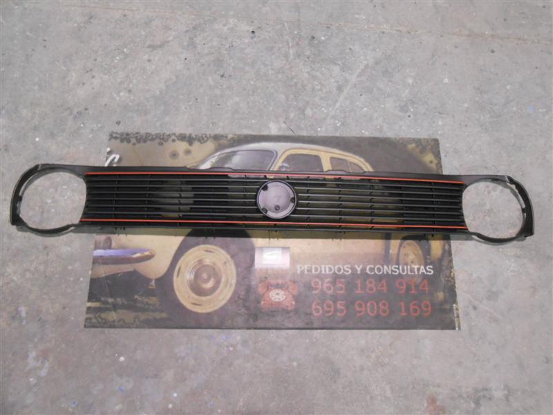 RJ62 P3 REJILLA VOLKSWAGEN POLO MOLDURA ROJA