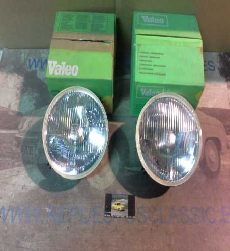 029460 P1 JUEGO OPTICAS FAROS VALEO H4 VOLKSWAGEN GOLF MKI