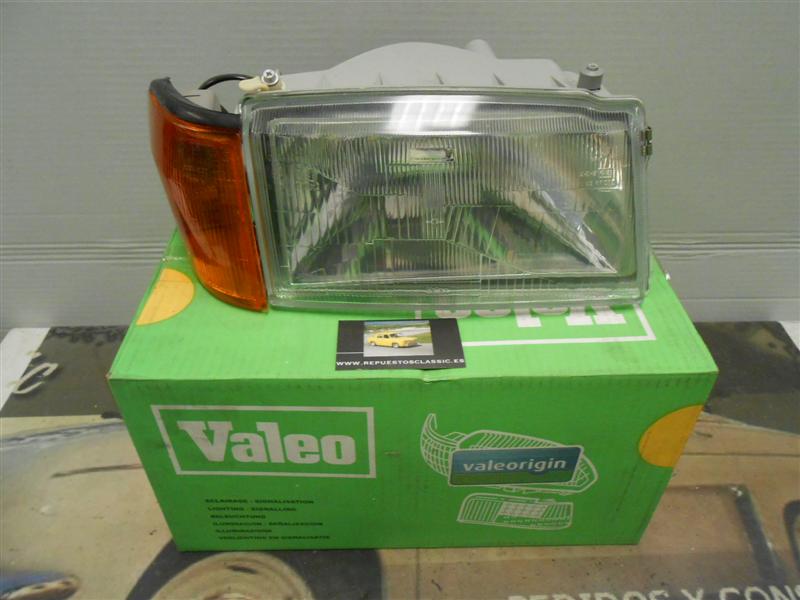 084320 P3+PV4N2 FARO VALEO DERECHO FIAT UNO 89 --> R2 (BILUX) PILOTO INTERMITENTE AMBAR