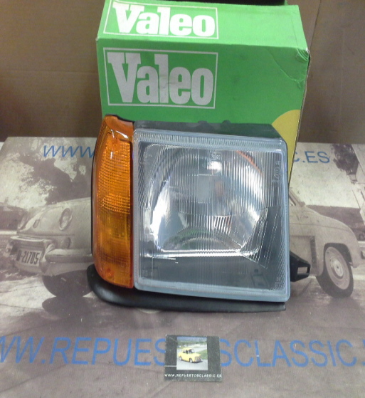 084443 P3 FARO VALEO DELANTERO DERECHO LANCIA-AUTOBIANCHI Y10 -->89 FOCO EUROPEO PILOTO AMBAR