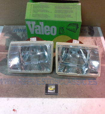 IC199P4 JUEGO FAROS VALEO CITROEN C15 H4 PILOTO POSICION BLANCO, REF. 082601/082602