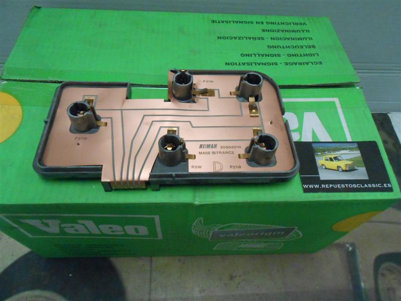 065027 P4 PORTALAMPARAS VALEO TRASERO DERECHO CITROEN BX --> 89