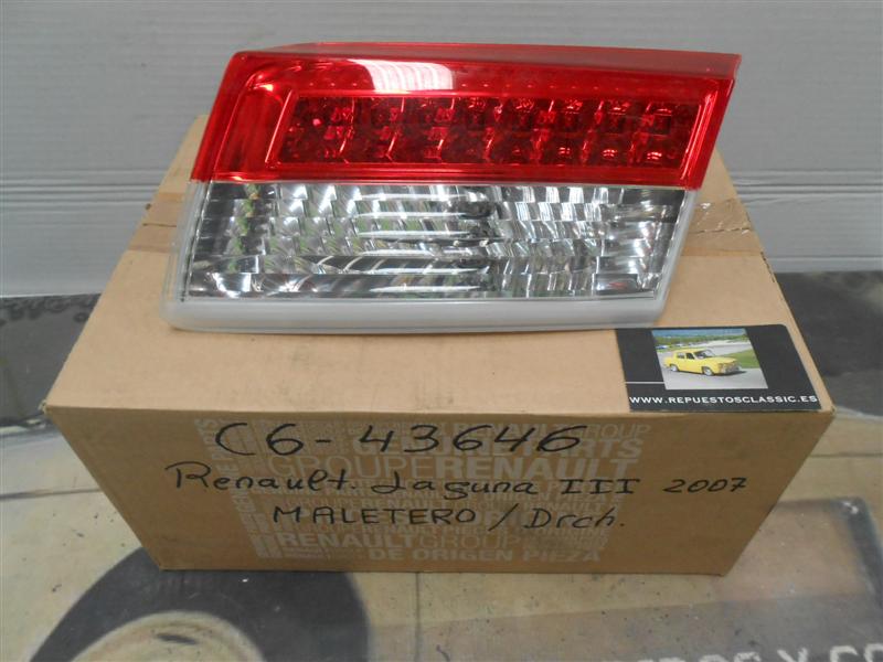 265500020R P5 PILOTO ORIGINAL TRASERO INTERIOR DERECHO RENAULT LAGUNA III 5 PUERTAS