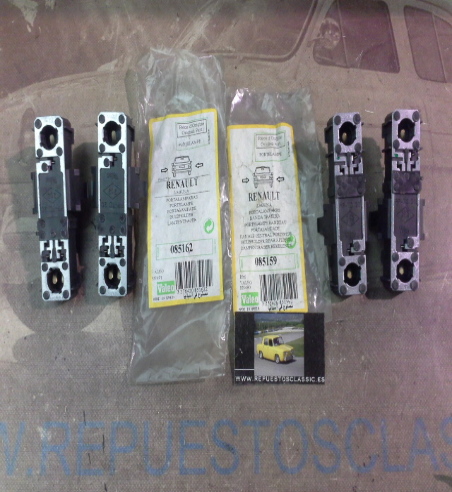 IRE469 JUEGO COMPLETO PORTALAMPARAS PILOTOS TRASEROS RENAULT LAGUNA, VALEO 085159/085162