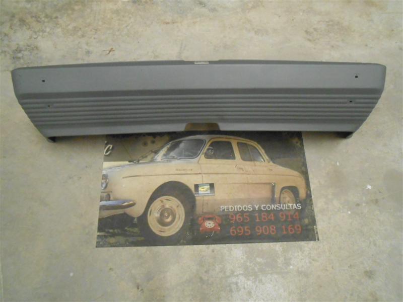 J16-3 PARAGOLPES TRASERO SEAT PANDA COLOR GRIS