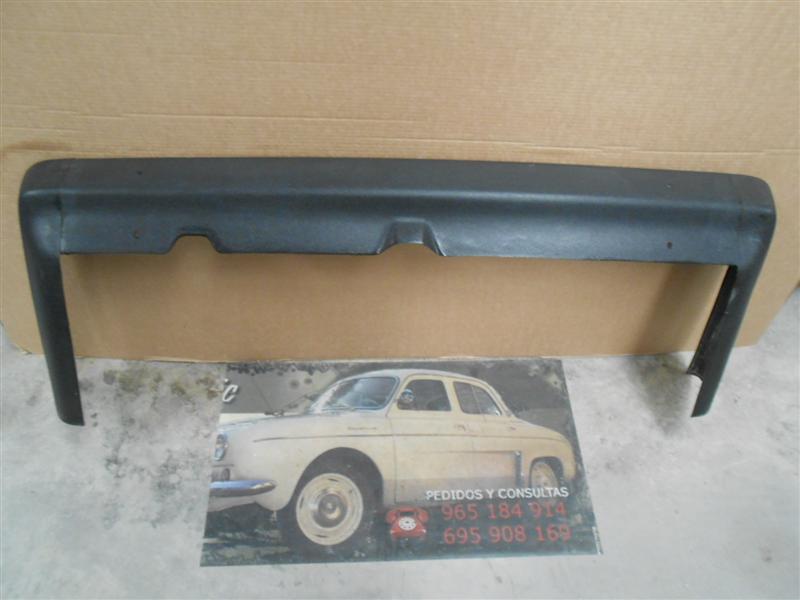 J13-2 PARAGOLPES TRASERO TALBOT 150, SOLARA COLOR NEGRO