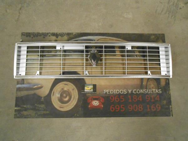 RJ40G P1 REJILLA DELANTERA RENAULT 6 2ª SERIE GRIS