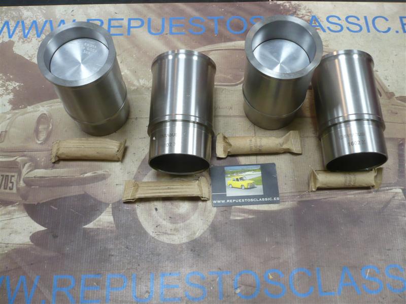 09 EQUIPO MOTOR COMPLETO 79 mm CABEZA PLANA RENAULT 18 TL, GTS, GTL, FUEGO GTL, TS, GTS