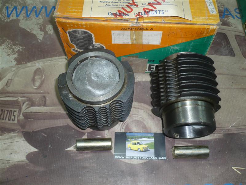 01 EQUIPO MOTOR 66 mm CON DEFLECTOR SIMPLE CITROEN 2CV