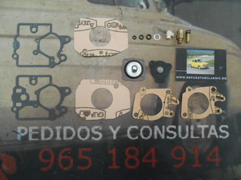 35 C-5 SUPER KIT REPARACION CARBURADOR WEBER 34 TLP CITROEN AX 14 TRS, TZS, PEUGEOT 205