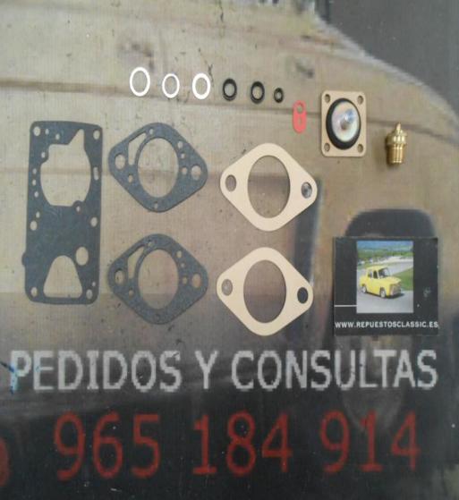 56 SUPER KIT REPARACION CARBURADOR SOLEX BISA TALBOT SAMBA