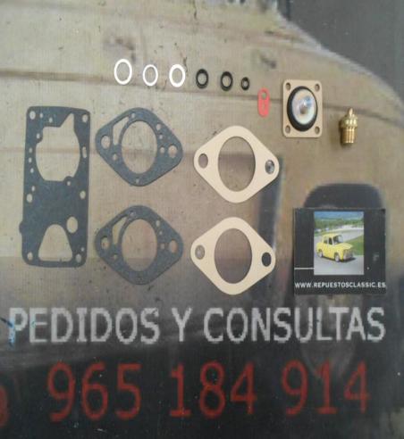 56 SUPER KIT REPARACION CARBURADOR SOLEX BISA TALBOT SAMBA