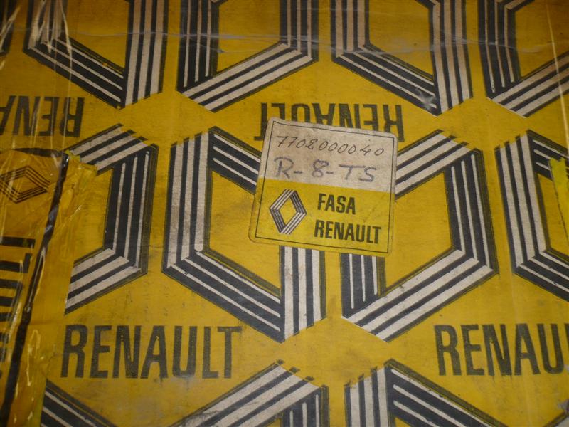 CUL07 CULATA RENAULT 8 TS 1ª SERIE VALVULAS 31,1x26,8 ALTURA 70,5 ORIGINAL RENAULT