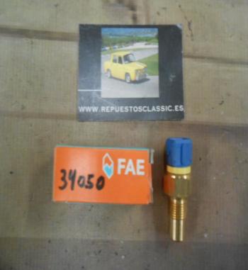 34050 TERMORRESISTENCIA TERMOCONTACTO TEMPERATURA REFRIGERANTE CITROEN AX, EVASION, ULYSSE ROSCA 14 X 1.25 CONMUTACION 118º