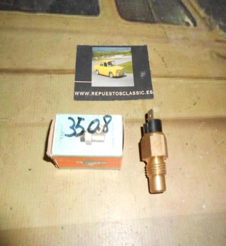 3508 TERMOCONTACTO TEMPERATURA RENAULT 4, 5, 6, 18, 12, 16, RODEO, CITROEN CX, DAF 55, 66, VOLVO 66 ROSCA 18 X 1.5 CONECTA 115º