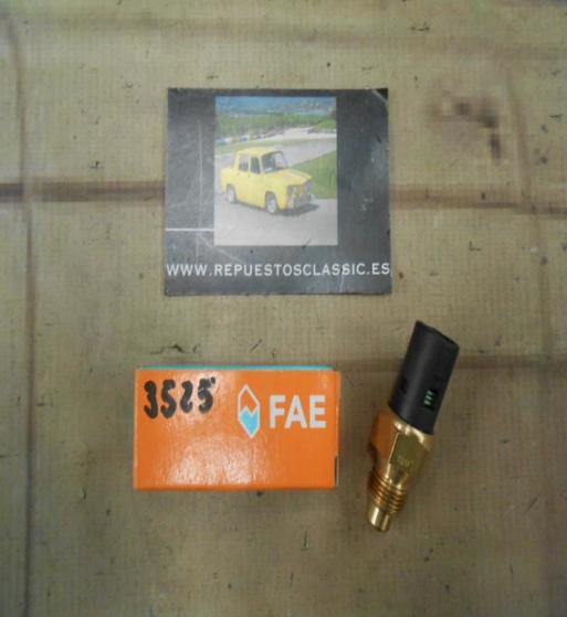 3525 TERMOCONTACTO TEMPERATURA RENAULT CLIO, SUPERCINCO, 11, 19, 21, 25, ESPACE, EXPRESS, MASTER, TRAFIC ROSCA 14 X 1.25 CONECTA