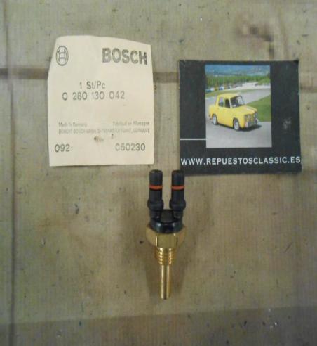 0280130042 TERMOCONTACTO TEMPERATURA REFRIGERANTE BOSCH MERCEDES - BENZ